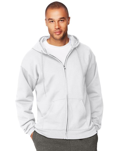 Hanes Men’s Ultimate Cotton® Heavyweight Full Zip Hoodie (F280) F284