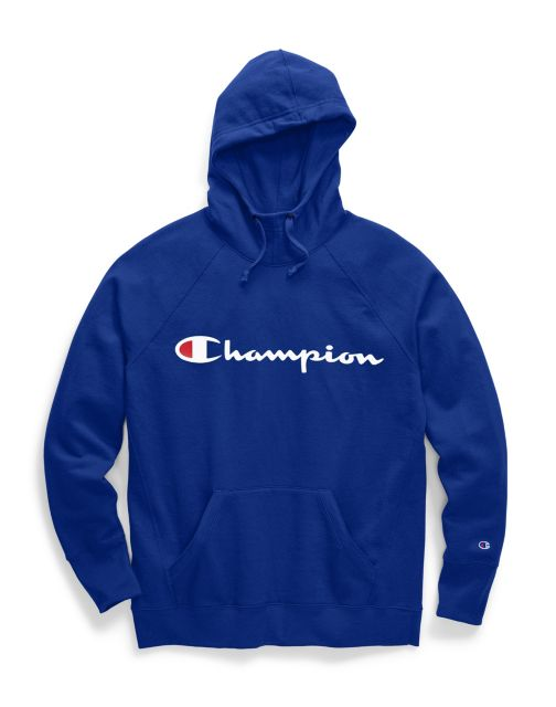 Champion Women's Powerblend® Fleece Pullover Hoodie, Script Logo W0934G Y07418