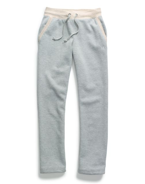 Champion Women Plus Fleece Open Bottom Pant QM4854