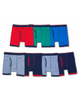 Hanes Boys Red Label Ringer Boxer Briefs P7 B74SR7