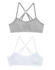 Hanes Girls Molded T-Back 2 pk H153