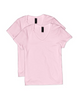 Hanes Women's Lightweight Nano-T Short Sleeve V-neck Tee (2-pack) OS04V2