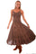 Scully Honey Creek Womens Spaghetti Strap Dress Front Tie HC63