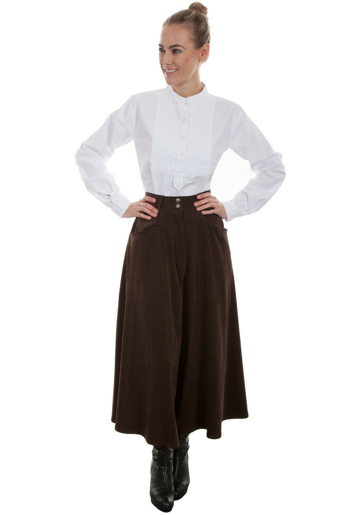 Scully RangeWear Women's Polyester Western Split Skirt RW503