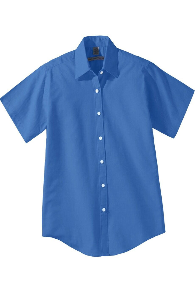 Pinpoint Oxford Short Sleeve Blouse 5925