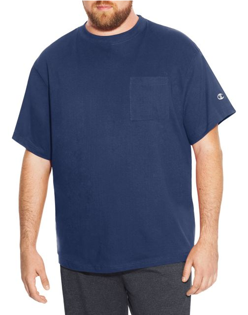 Champion Big & Tall Men's Short Sleeve Pocket Jersey Tee CH310