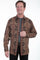 Scully Men's 100% Cotton Aztec Long Sleeve Shirt TR-067