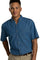 Denim Short Sleeve Shirt 1013