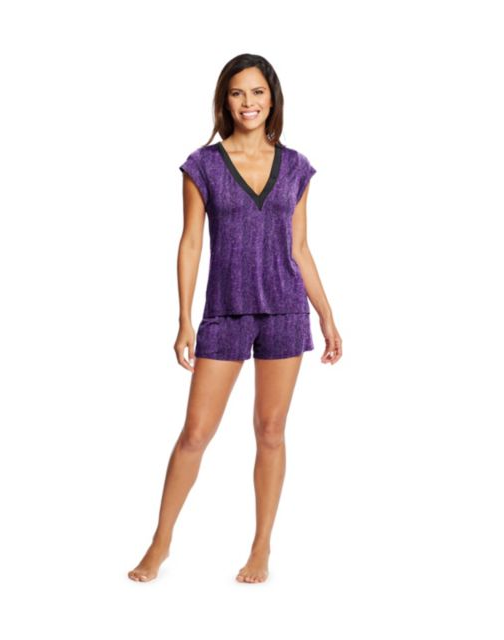 Maidenform V-Neck Shorts Set MFF7732