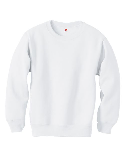Hanes Youth ComfortBlend® EcoSmart® Crewneck Sweatshirt P360
