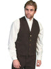 Scully Rangewear Men's 100% Cotton Canvas Western Vest Big & Tall RW041X