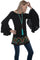 Scully Women's Viscose Spanish Ruffle Long Sleeve Tunic HC462