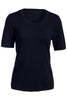 Women's Short Sleeve Scoop Neck Sweater 7055