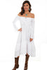 Scully Women's Long Dress with Scoop Neck PSL-249