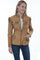 Scully Women's Buckskin Boar Suede Aztec Beaded Jacket L1004
