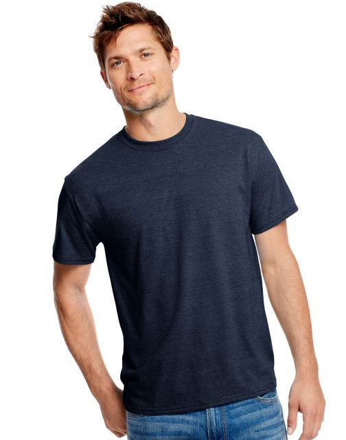 Hanes Men's X-Temp w/Fresh IQ Tri-Blend Performance Tee 42TB