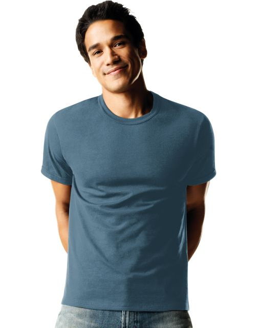 Hanes Men's TAGLESS® ComfortSoft® Dyed Crewneck T-Shirt 4-Pack 2165A4