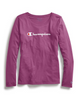 Women Classic Long-Sleeve Tee, Script Logo