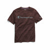 Champion Men's Double Dry® Heather Mesh Textured Tee, Script Logo T0766G 549988