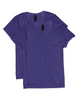 Hanes Women's Lightweight Nano-T Short Sleeve V-neck Tee (2-pack) OS04V2