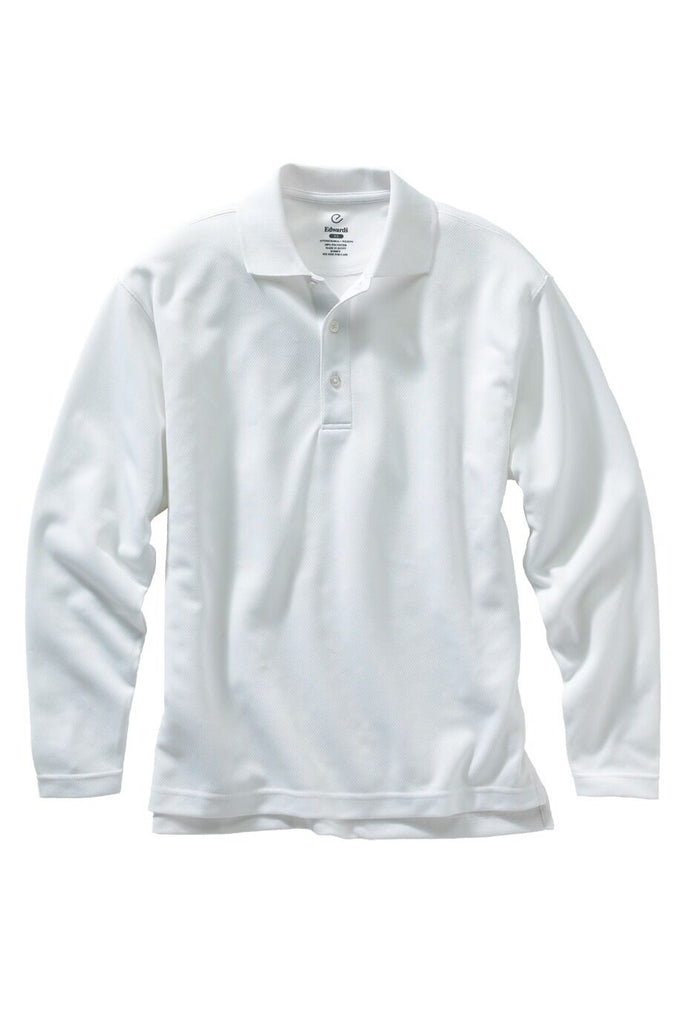 Dry-Mesh Long Sleeve Polo Unisex 1578