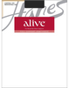 Hanes Alive Full Support Control Top Reinforced Toe Pantyhose 810
