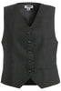 Women's High Button Wool Vest 7680