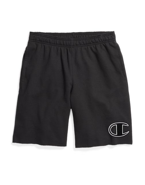 Champion Men's Powerblend™ Fleece Shorts, Big C Logo GF38H Y07972