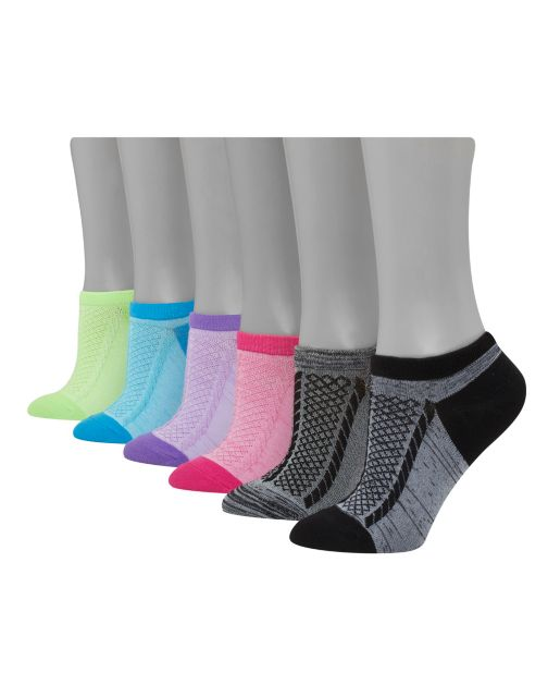 Hanes Women's Invisible Comfort Sport Liner 6-Pack HC726S