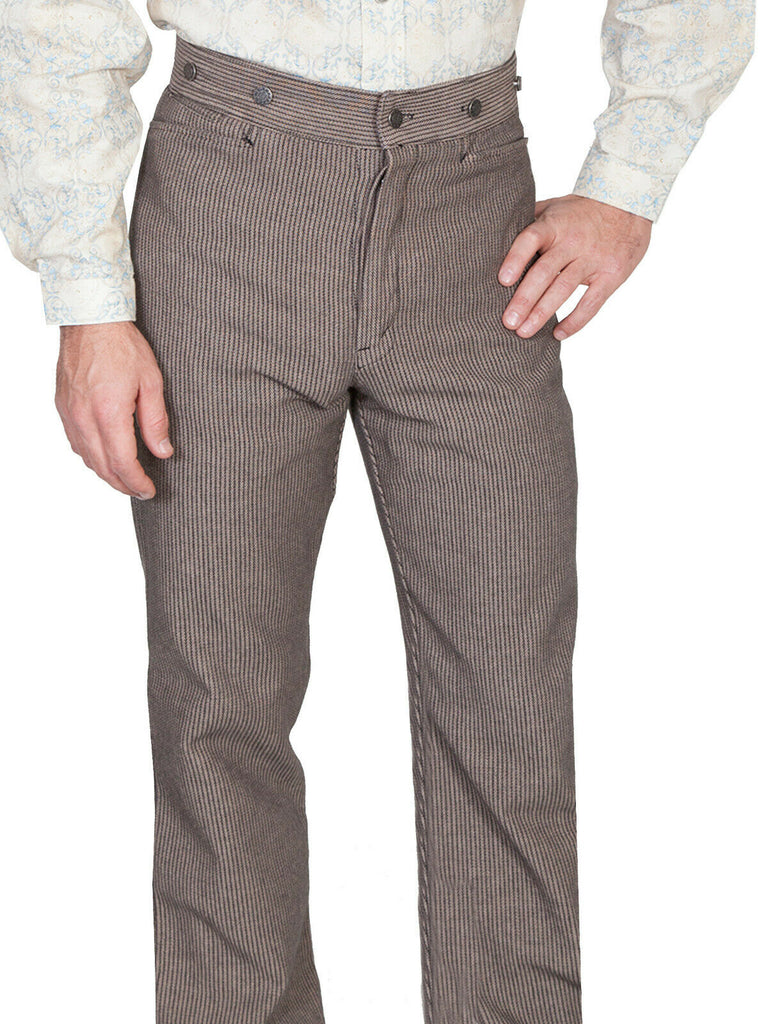 Scully Men's Wahmaker Classic Button Fly Pants 100% Cotton 599602