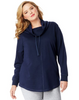 JMS French Terry Cowl Neck Tunic OJ326
