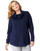JMS French Terry Cowl Neck Tunic OJ326