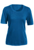 Women's Short Sleeve Scoop Neck Sweater 7055