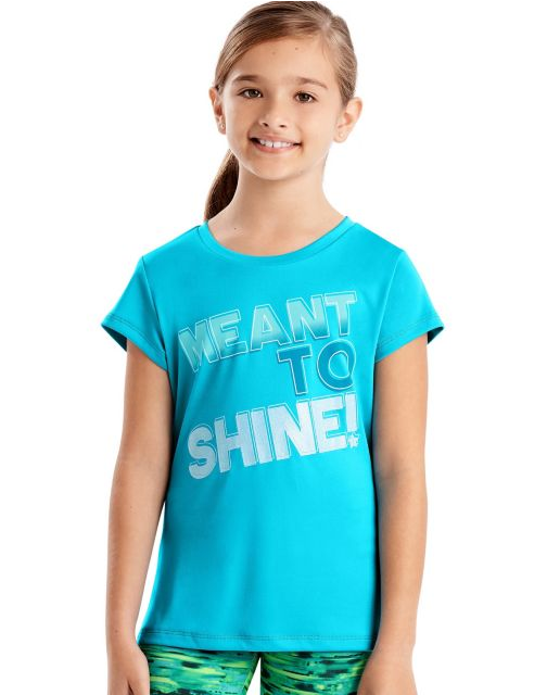 Hanes Sport™ Girls' Speed Dash Performance Tee OK327