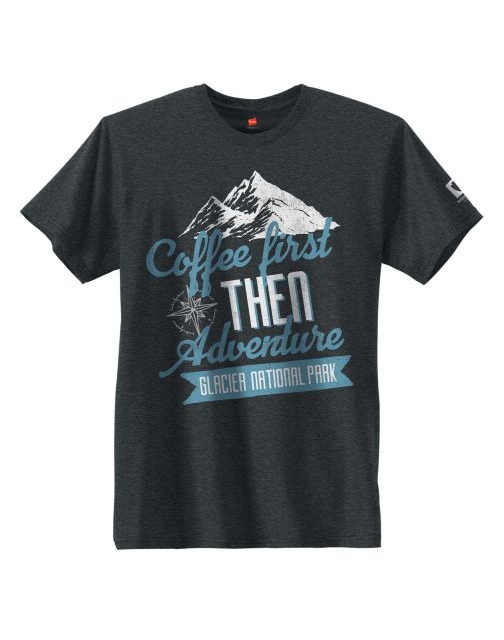 Hanes Men's Glacier National Park Graphic Tee GT49P Y07655