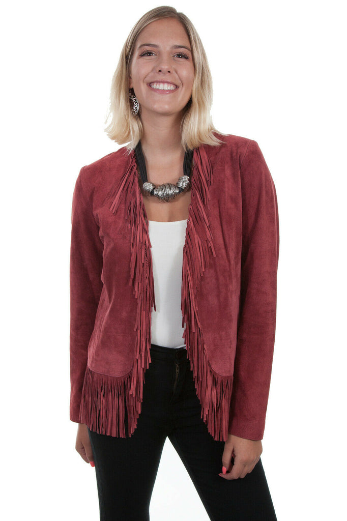 Scully Women's Suede Western Fringe Jacket L1003
