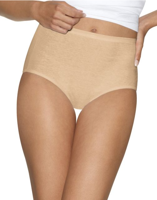 Hanes Ultimate™ Comfort Cotton Women's Brief Panties 5-Pack 40HUCC
