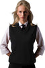 V-Neck Vest Sweater with Tuff-Pil Plus Unisex 561