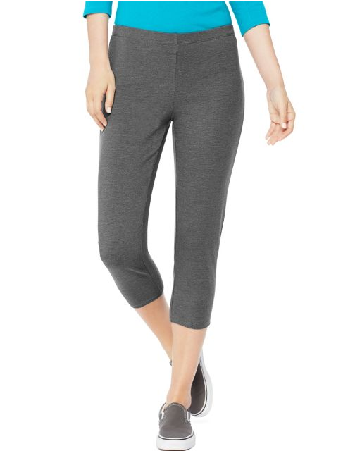 Hanes Women's Stretch Jersey Capri O9293