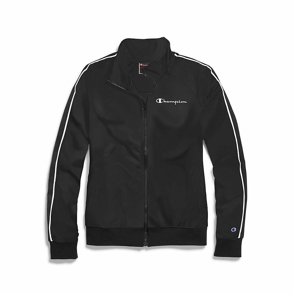 Champion Women's Track Jacket, Script Logo J4352 549707