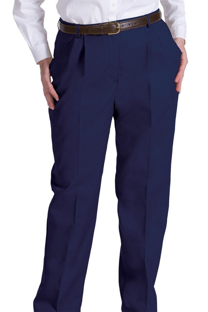 Women's Business Casual Pleated Pant 8619