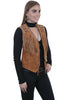 Scully Women's Boar Suede Laced Vest L755