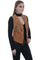 Scully Women's Boar Suede Laced Vest L755