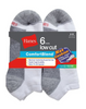 Hanes Men's ComfortBlend® Max Cushion Low Cut Sock 6-Pack MC14/6