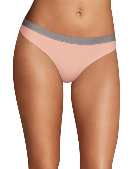 Maidenform Sport Heathered Micro Thong DMMSMT