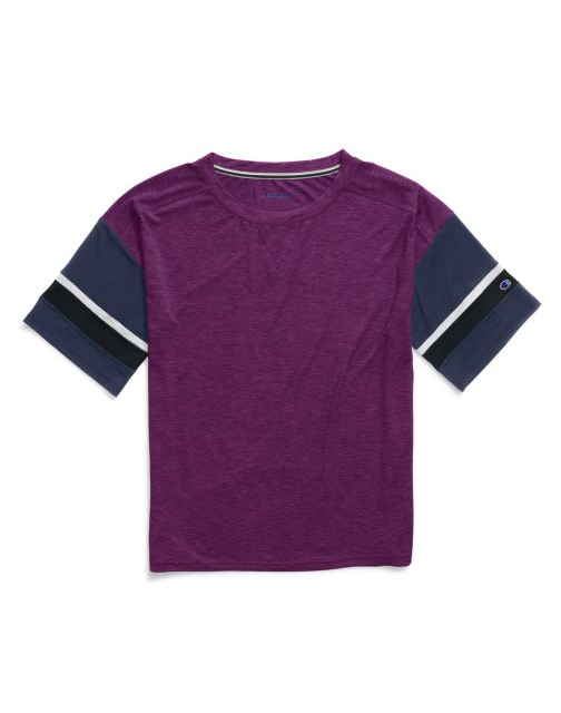 Champion Women Gym Issue Football Tee W3238