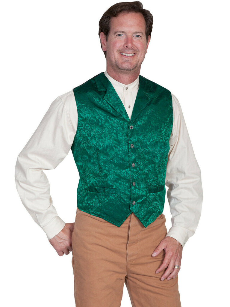 Scully Wahmaker Men's Big & Tall 100% Silk Exquisite Big Vest 535354X