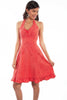 Cantina by Scully Scully Cantina Halter Dress with Ruffle Trim PSL-053