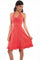 Cantina by Scully Scully Cantina Halter Dress with Ruffle Trim PSL-053