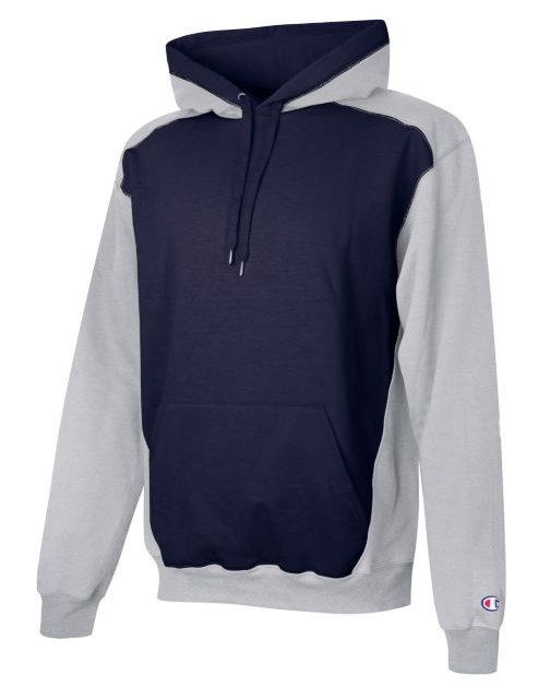 Champion Men's Double Dry Eco Colorblocked Fleece Hood S750